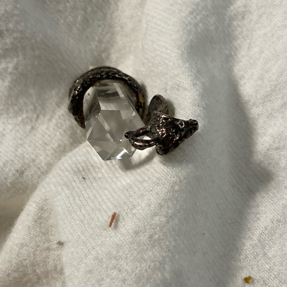 Snake 🐍 pendant on crystal - Picture 3 of 7